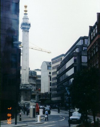 The Monument to the London Fire