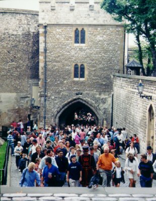 Following the Yeoman Warder