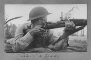 Training with the Springfield .03 before WWII