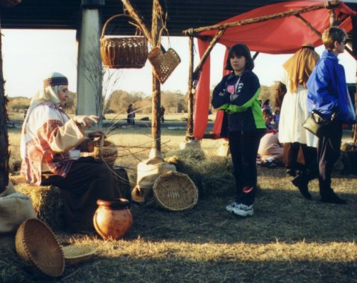 Basket weaving